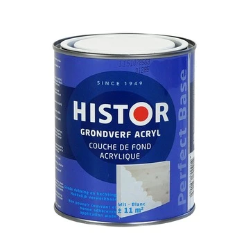 Histor Perfect Base grondverf wit 750 ml
