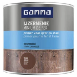 GAMMA Ijzermenie 250ml Rood Bruin