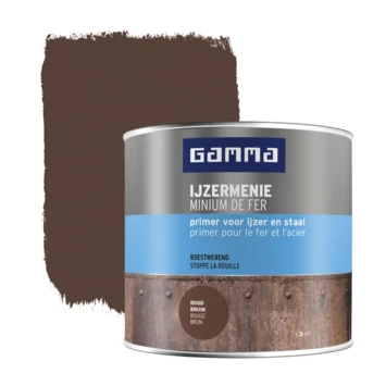 GAMMA ijzermenie 250ml rood bruin