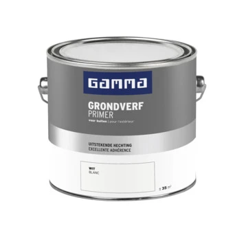 GAMMA buitenlak grondverf 2,5 L wit