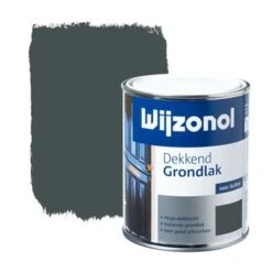 Wijzonol Grondverf Dekkend Blauwgrijs 750 Ml