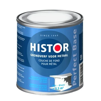 Histor Perfect Base grondverf metaal wit 250 ml