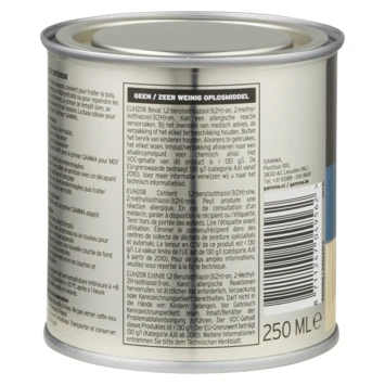 GAMMA grondverf voor binnen 250 ml grijs