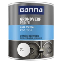GAMMA Metaal Grondverf 750 Ml Wit