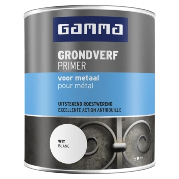 GAMMA Metaal grondverf 750 ml wit
