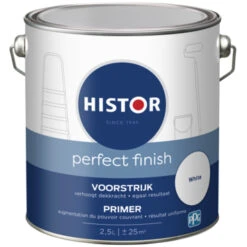 Histor Perfect Finish Voorstrijk White 2,5 Liter