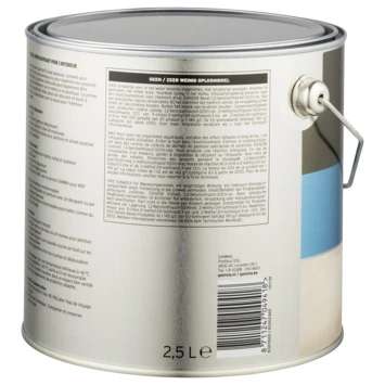 GAMMA grondverf binnen extra dekkend 2,5 L wit