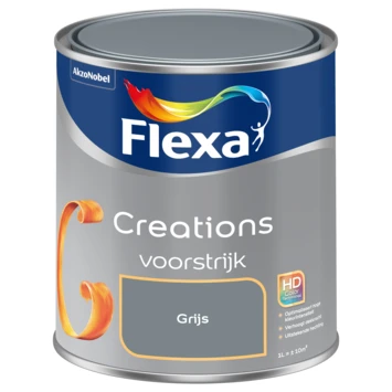 Flexa Creations voorstrijk grijs mat 1 liter