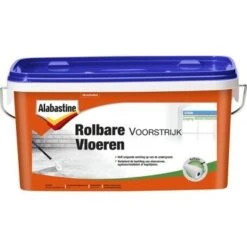 Alabastine Rolbare Voorstrijk Vloeren Wit 2,5 L