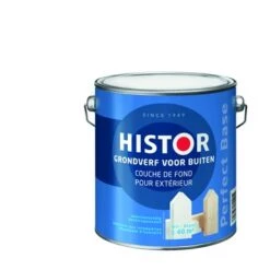 Histor Perfect Base Grondverf Buiten Wit 2,5 Liter