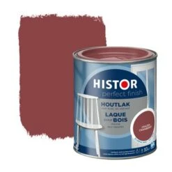 Histor Perfect Finish Houtlak Crazed Cranberry Zijdeglans 750 Ml