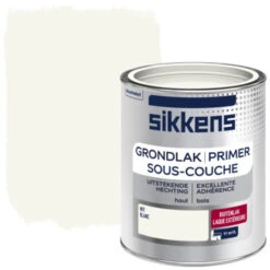 Sikkens Grondlak Buiten Wit 750 Ml