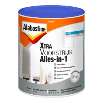 Voorstrijk Alles-In-1 wit 1 liter