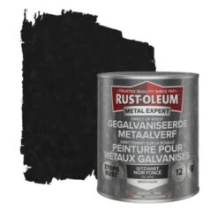 RUST-OLEUM GEGALVAN. VERF 750ML RAL9005