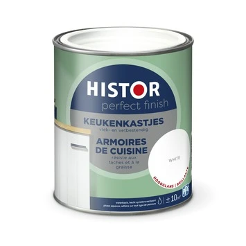 Histor Perfect Finish keukenkastjes 7000 wit hoogglans 750 ml
