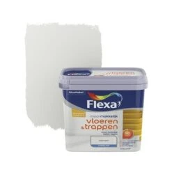 Flexa Mooi Makkelijk Vloeren&trappen Friswit Zijdeglans 750 Ml