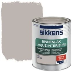 Sikkens Binnenlak Taupe Hoogglans 750 Ml