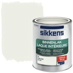 Sikkens Binnenlak RAL 9016 Hoogglans 750 Ml