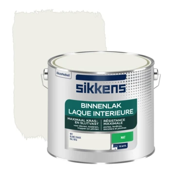 Sikkens binnenlak RAL 9016 mat 2,5 liter