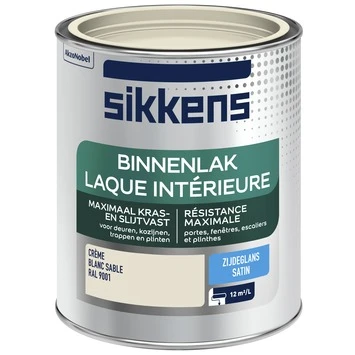 Sikkens binnenlak RAL 9001 zijdeglans 750 ml