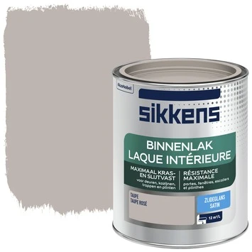 Sikkens binnenlak taupe zijdeglans 750 ml