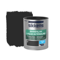 Sikkens Binnenlak Zijdeglans Zwart 750ml