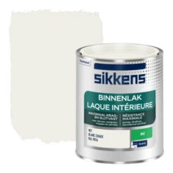 Sikkens Binnenlak RAL 9016 mat 750 Ml