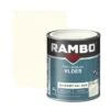 Rambo Pantserlak Vloer Acryl Dekkend Zijdeglans Zuiverwit 750 Ml