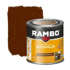Rambo Pantserlak Interieur Transparant Zijdeglans Puur Palissander 250 Ml