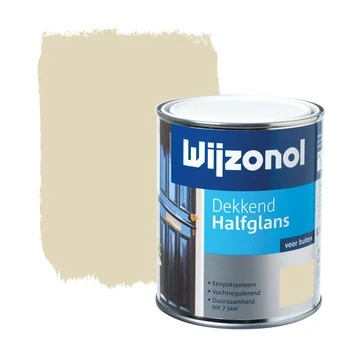Wijzonol lak dekkend ivoor halfglans 750 ml
