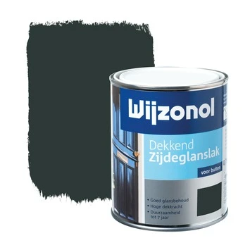 Wijzonol lak dekkend grachtengroen zijdeglans 750 ml