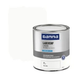 GAMMA Buitenlak Zijdeglans 750 Ml Wit RAL 9016