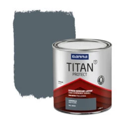 GAMMA Titan Buitenlak Hoogglans 750 Ml Loodgrijs