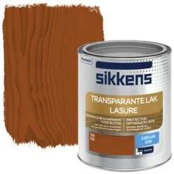 Sikkens Buitenlak Teak Transparant Zijdeglans 750 Ml