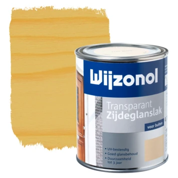 Wijzonol lak transparant kleurloos zijdeglans 750 ml
