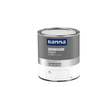 GAMMA buitenlak grondverf 750 ml wit