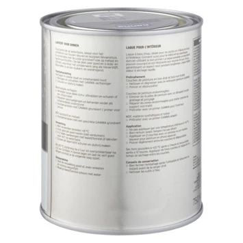 GAMMA binnenlak hoogglans 750 ml neveldauw