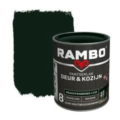 Rambo Pantserlak Deur & Kozijn Hoogglans Grachtengroen Dekkend 750 Ml