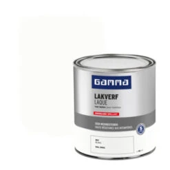 GAMMA Buitenlak Hoogglans 750 Ml Wit RAL 9016