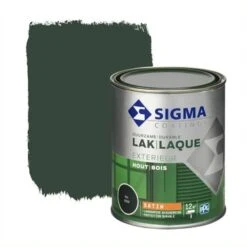 Sigma Lak Exterieur 6009 Dennengroen Zijdeglans 750 Ml