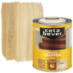 Cetabever Trappenlak Transparant Blank Zijdeglans 750 Ml