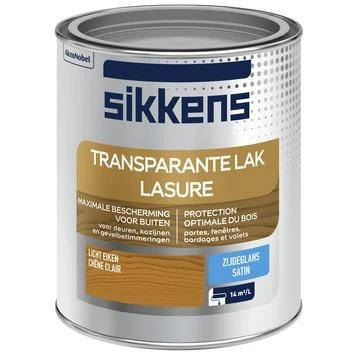 Sikkens buitenlak licht eik transparant zijdeglans 750 ml