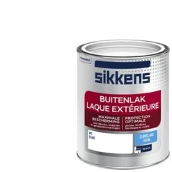 Sikkens Buitenlak Wit Zijdeglans 750 Ml